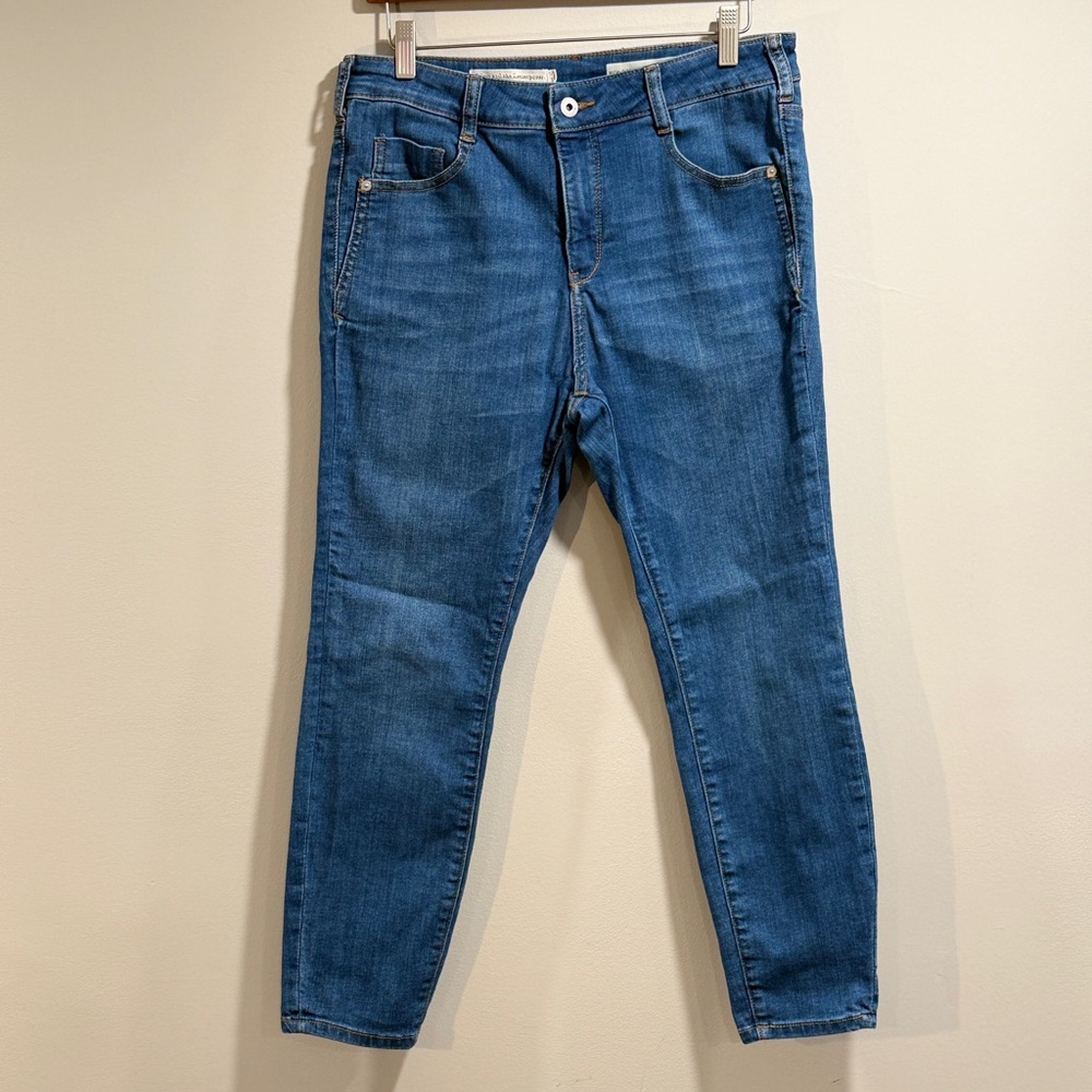 Pilcro and the Letterpress by Anthropologie High‎ Rise Denim Leggings Size 31P